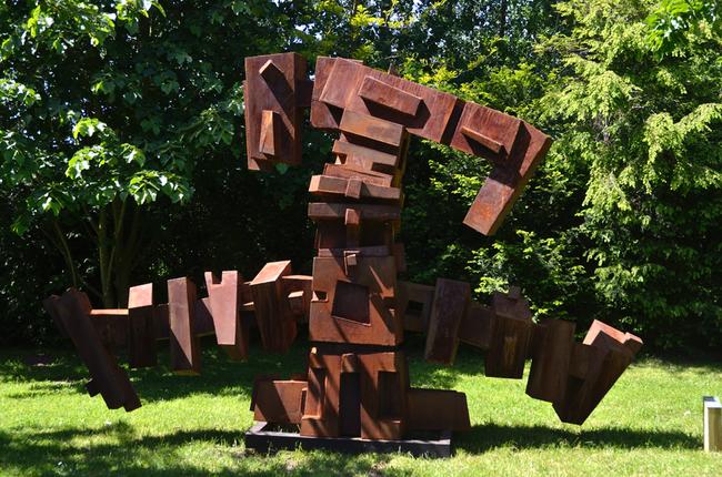 Sculpture in Corten Steel
