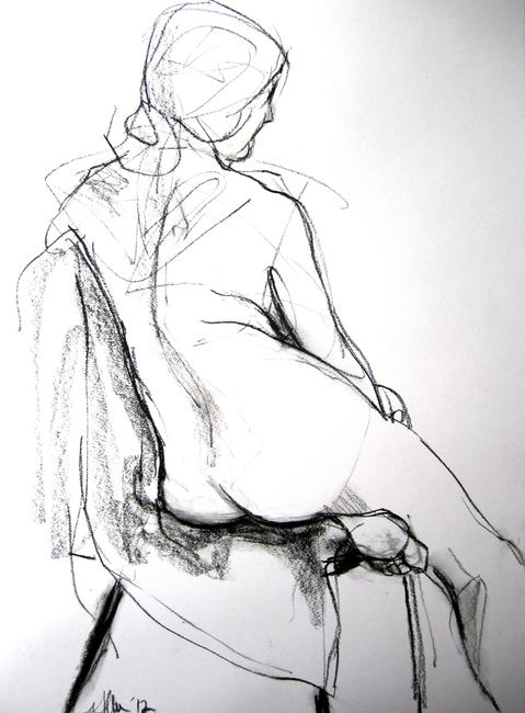 Sue back seated