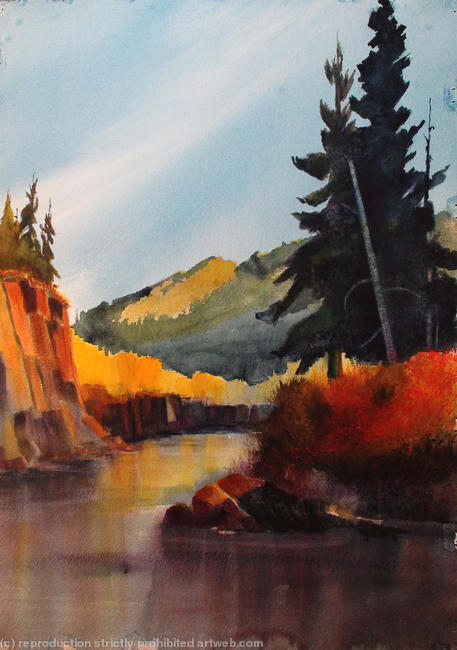 Somewhere on the Brule River