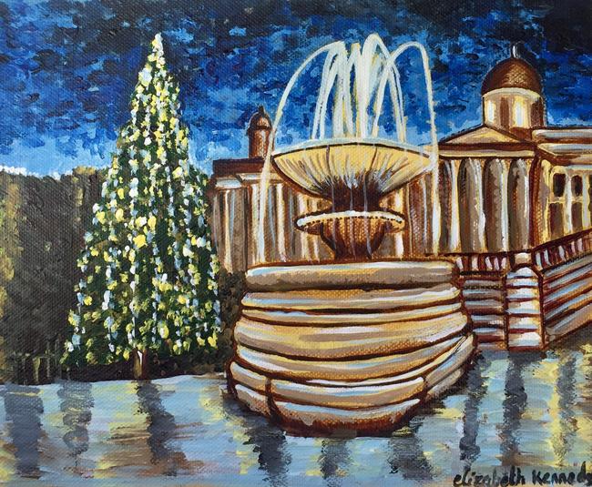 Trafalgar Square at Christmas