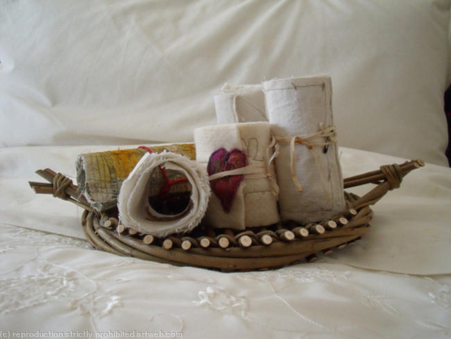 Ann Paterson A collection of rolled books