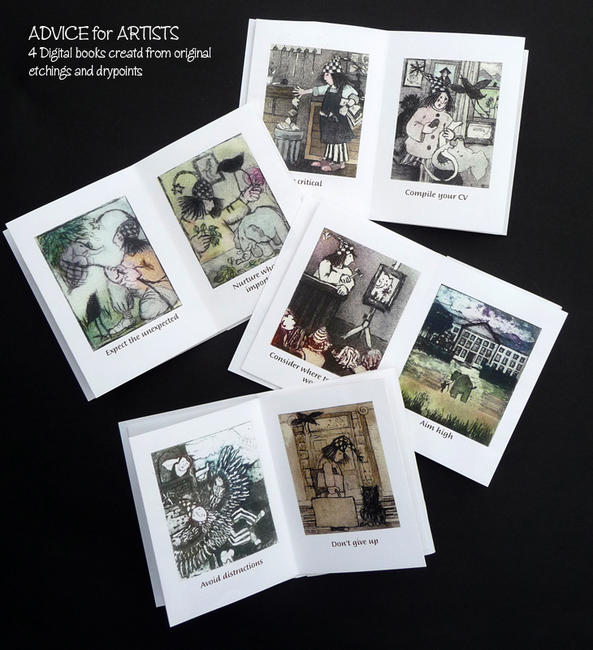 Advice for Artists - set of 4 books