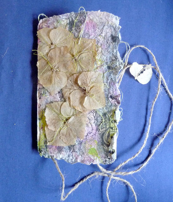 Hydrangea Notebook