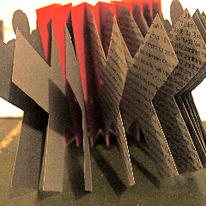 X =. Unique piece by Marilyn Tippett