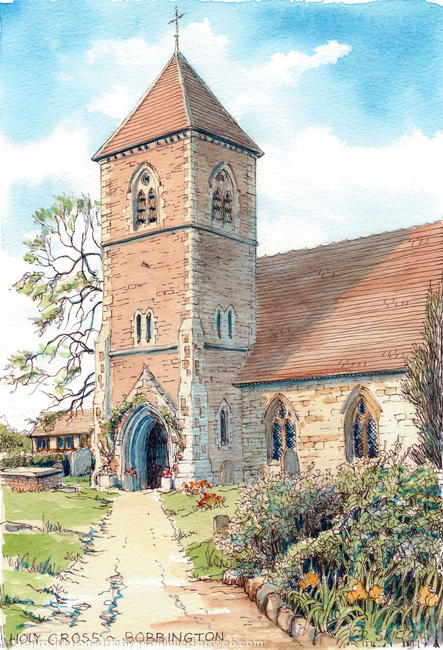 Bobbington Church Holy Cross Nr Claverley Staffordshire