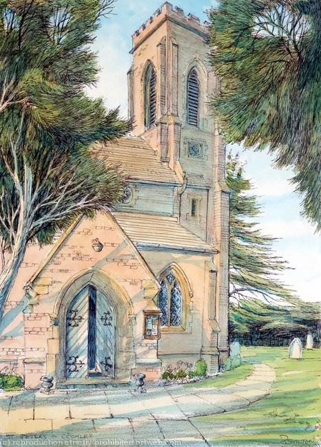 Cookley Church st Peters Worcestershire