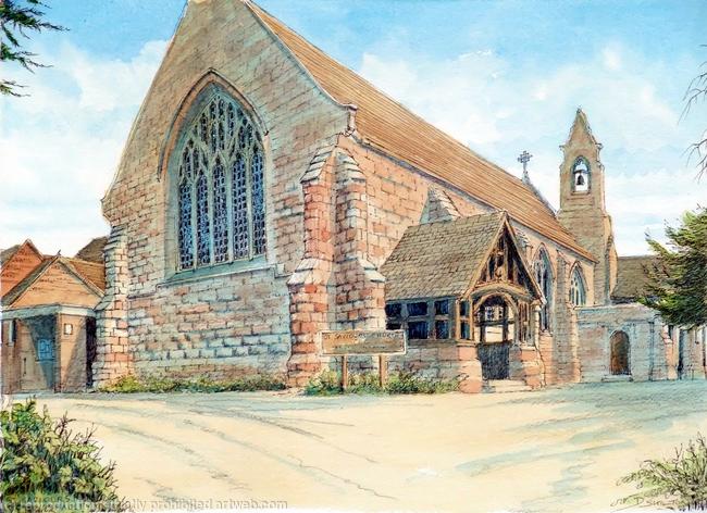 St Saviours Church Hagley Worcestershire