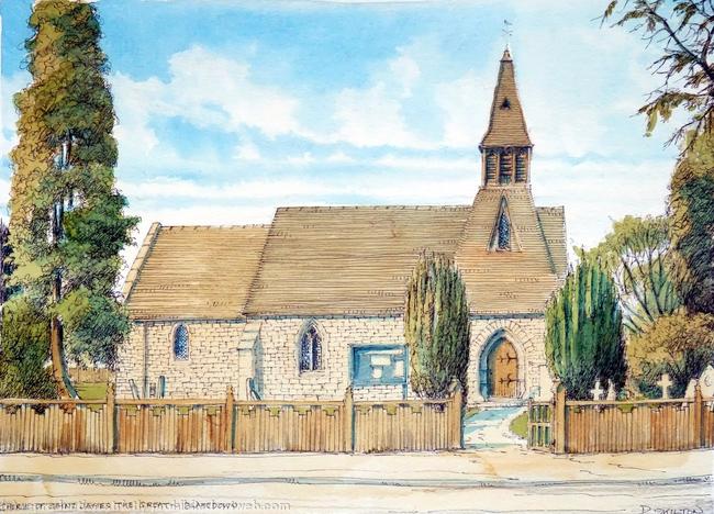 Blakedown Church St James The great. Worcestershire