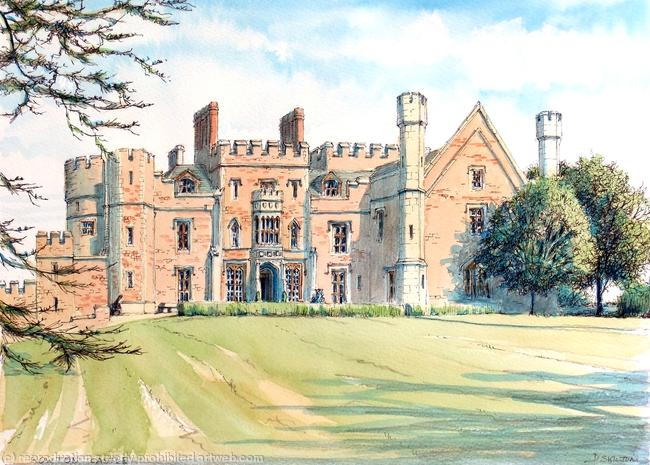 Rowton castle print for helen