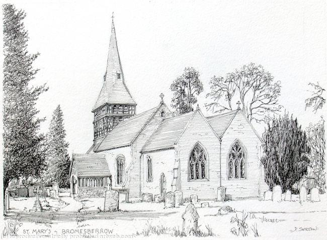 Bromesberrow church - st mary's
