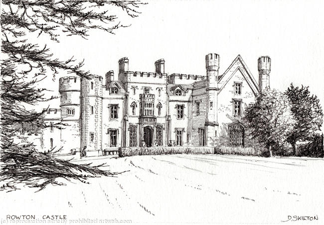 Rowton Castle greeting card