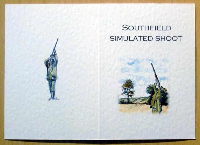simulated shoot card cover