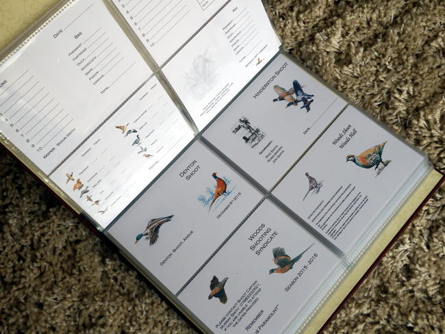 Handmade shoot card record album