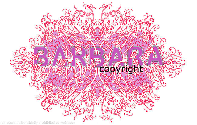 Flower lace name pattern scan