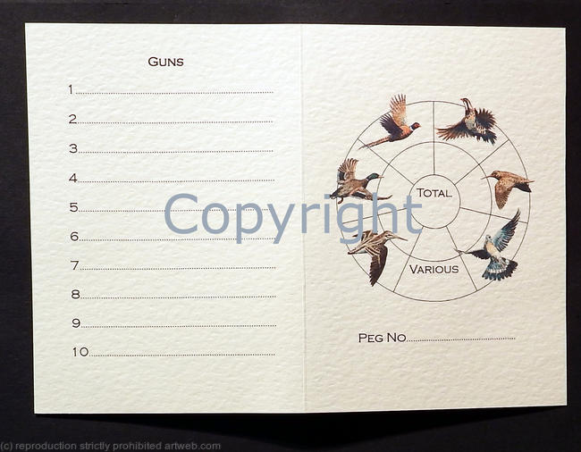 New bird wheel design Any birds can be put in to suit your shoot.