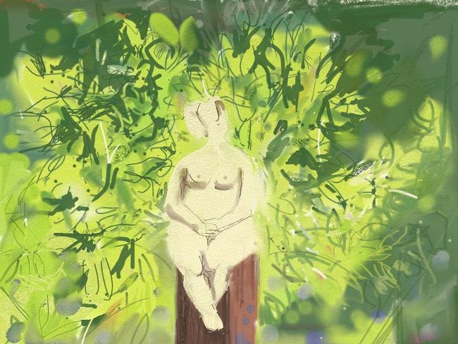 In the garden