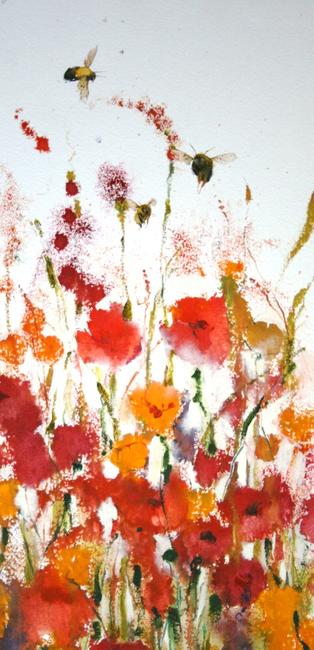 Bees in the border