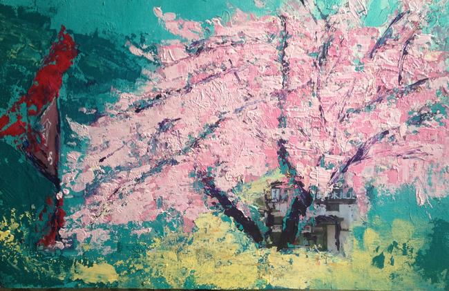 Sakura in spring SOLD