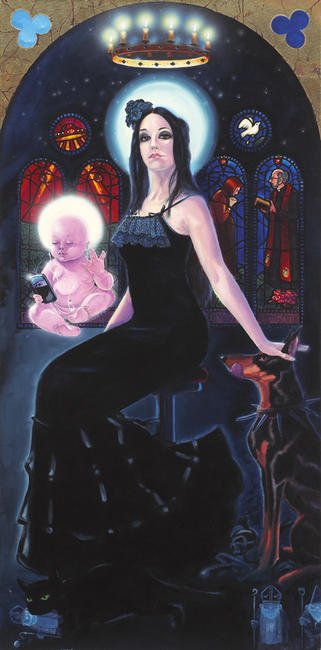 Madonna of the iPhone