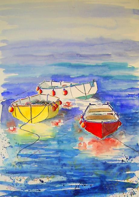 Three Fishing Boats