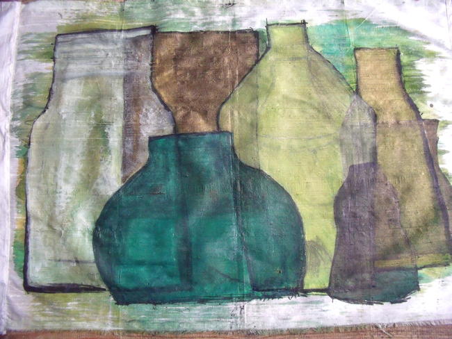 Green bottles
