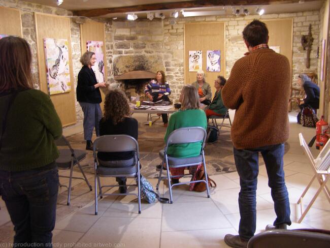Artist talk at Ruskin Mill Gallery