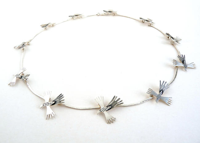 many sunbird necklace