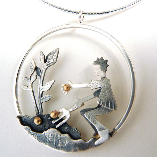 sowing seeds pendant