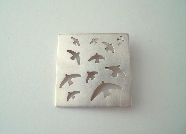 small swift brooch