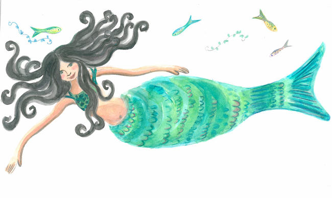 dark-haired-mermaid
