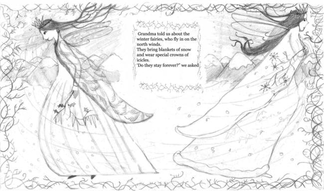 winter-fairies-bw
