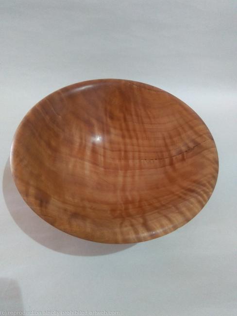 Steve Stafford flaired bowl quilted eucalypt