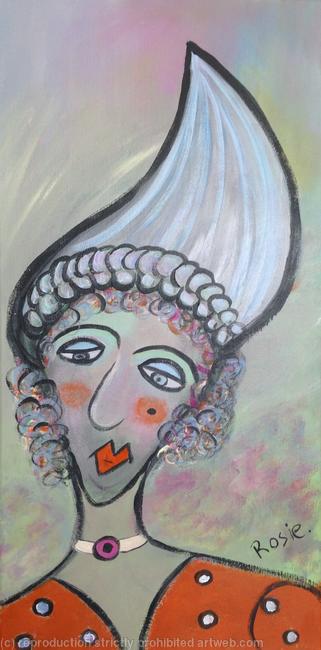The Woman in the Blue Pointy Hat