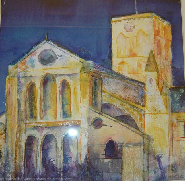 Floodlit St Mary de Haura