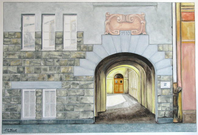 Art Nouveau Arch Riga