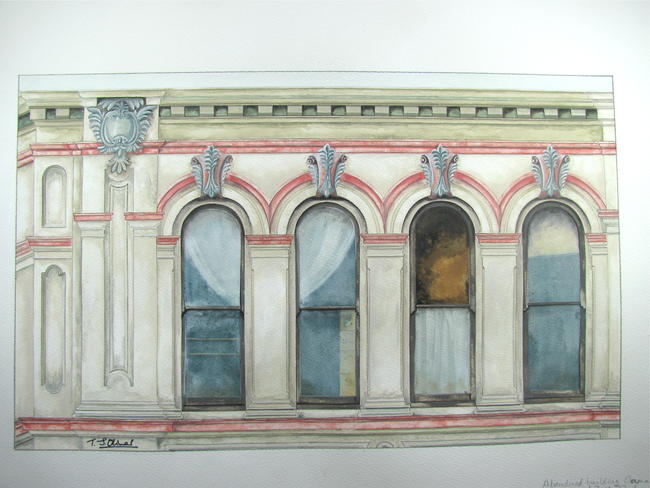Abandoned Building, Oamaru