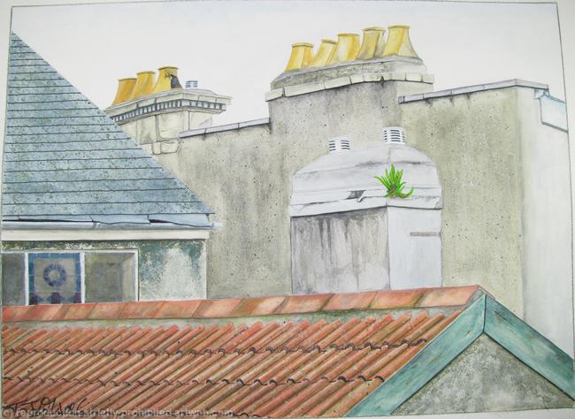 Tiles and Chimneys