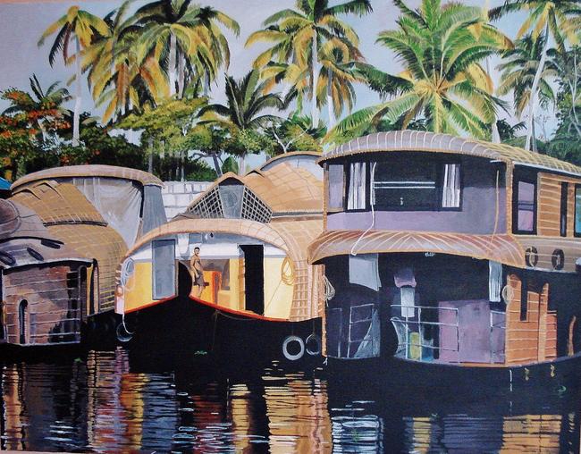 INDIAN HOUSEBOATS