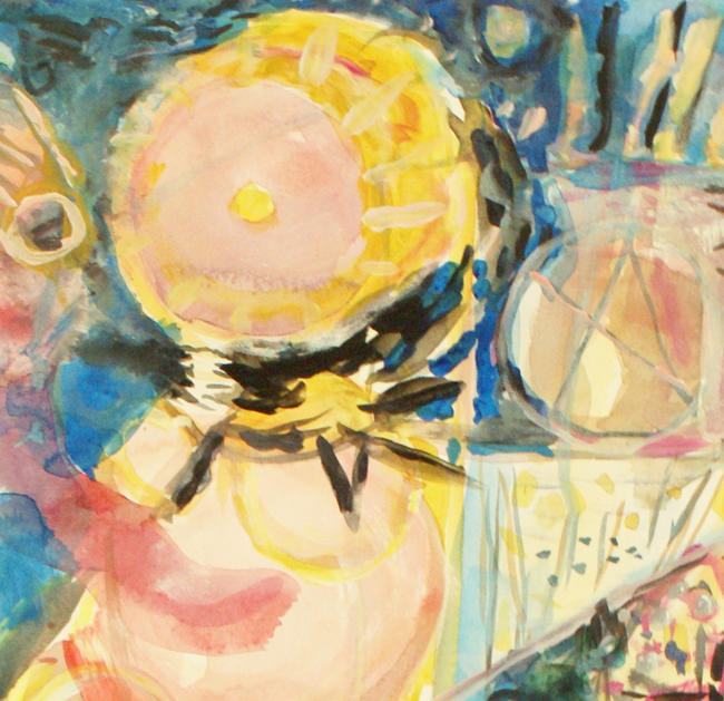 Russian Dog In Orbit (detail)
