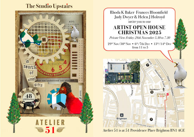 Next Open Studio Event Xmas 2025