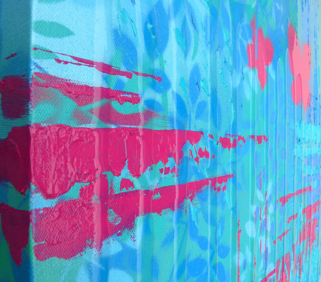 GRITTY PRETTY III (DETAIL VIEW)