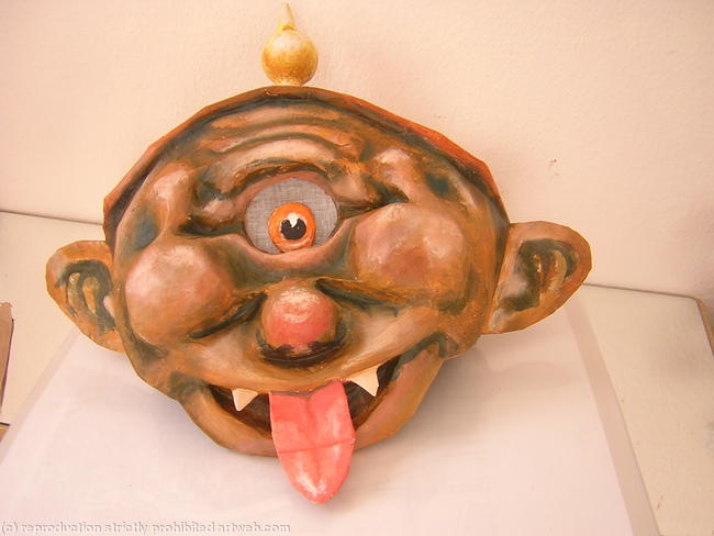 one eye goblin mask