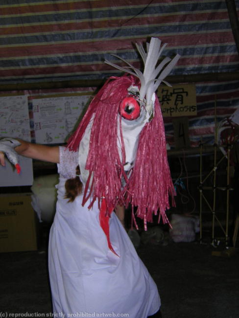 Hungry Ghost mask workshop, Taiwan