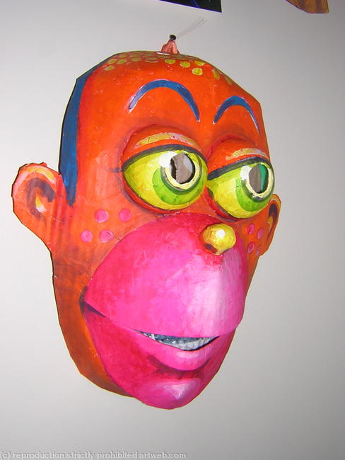 red man mask