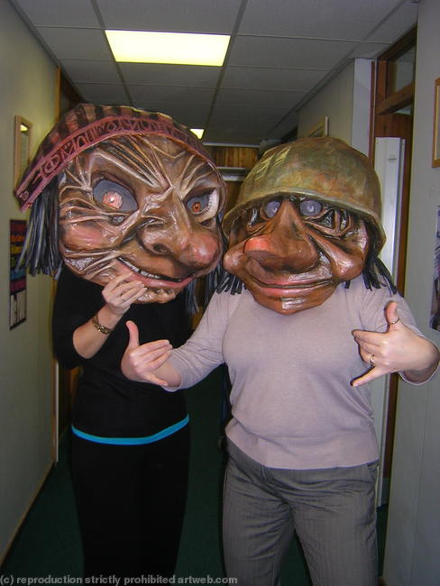 Bighead masks