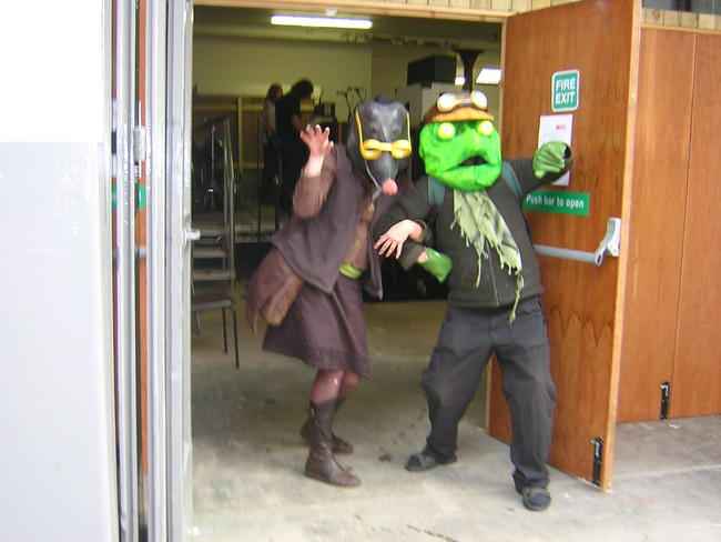 Mr Toad and Moley masks