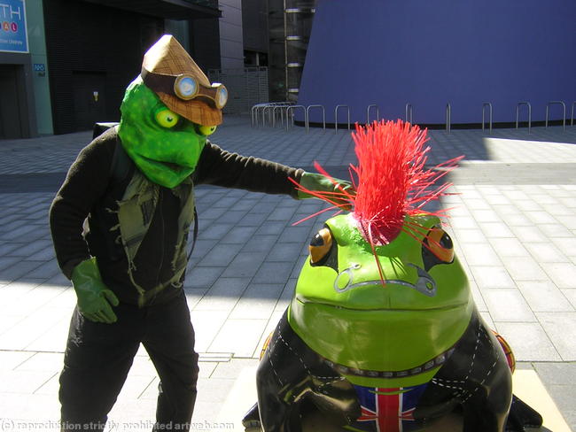 Mr Toad meets the Punktoad