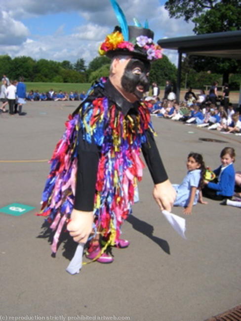 Jolly Morris Man dances