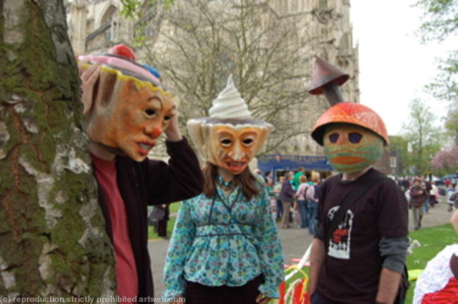 Mr Cakehead, Mrs Cakehead, Klee Clown