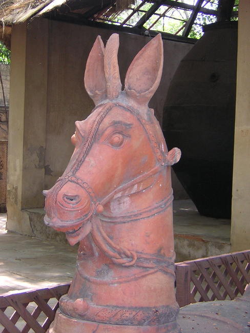 Indian large terracotta sculpture